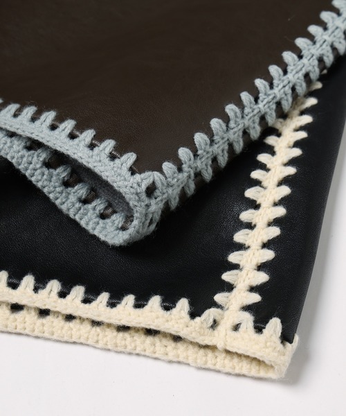 amok（アモク）の「HAND KNITTING PANTS（その他パンツ・メンズ・ブラック/ブラウン・L/M/S）」の6枚目の写真