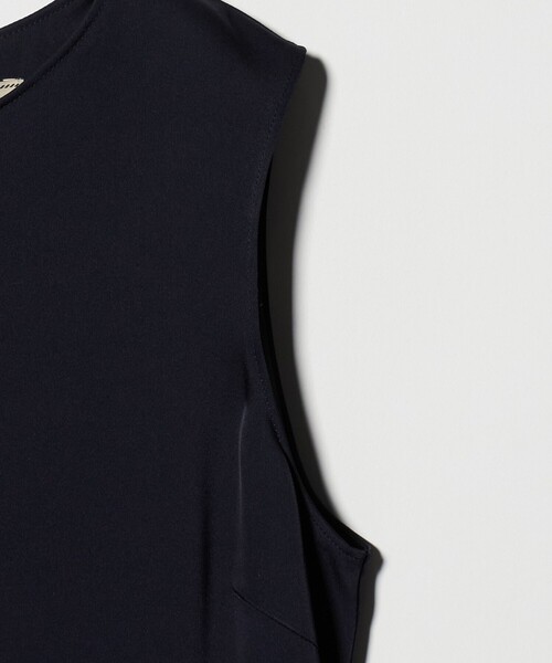 UNITED ARROWS（ユナイテッドアローズ）の「チュール サテン コンビ ワンピース（ワンピース・レディース・ブラック/ネイビー・36/38）」の14枚目の写真