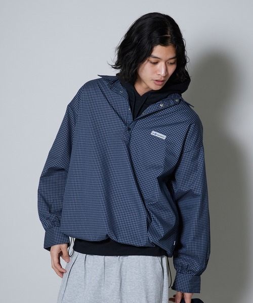 OK YESTERDAY(オッケーイエスタデイ)の「OK YESTERDAY / オーケー イエスタデイ プルオーバーシャツ / PULLOVER SHIRT 2026年 夏 夏服(シャツ/ブラウス・メンズ・ブラック/ブラック系/ネイビー/ブルー・M/L)」の3枚目の写真