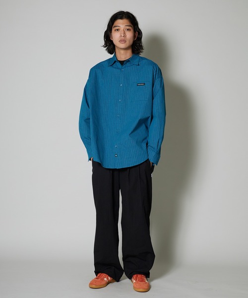 OK YESTERDAY(オッケーイエスタデイ)の「OK YESTERDAY / オーケー イエスタデイ プルオーバーシャツ / PULLOVER SHIRT 2026年 夏 夏服(シャツ/ブラウス・メンズ・ブラック/ブラック系/ネイビー/ブルー・M/L)」の22枚目の写真