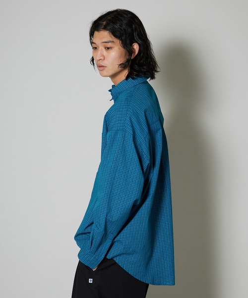 OK YESTERDAY(オッケーイエスタデイ)の「OK YESTERDAY / オーケー イエスタデイ プルオーバーシャツ / PULLOVER SHIRT 2026年 夏 夏服(シャツ/ブラウス・メンズ・ブラック/ブラック系/ネイビー/ブルー・M/L)」の19枚目の写真