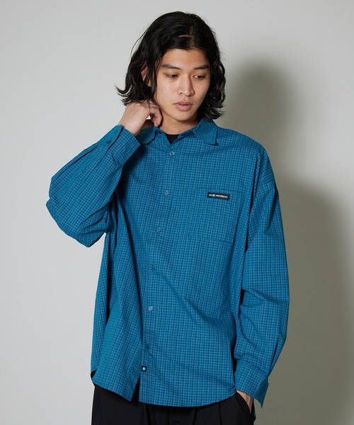OK YESTERDAY(オッケーイエスタデイ)の「OK YESTERDAY / オーケー イエスタデイ プルオーバーシャツ / PULLOVER SHIRT 2026年 夏 夏服(シャツ/ブラウス・メンズ・ブラック/ブラック系/ネイビー/ブルー・M/L)」の18枚目の写真