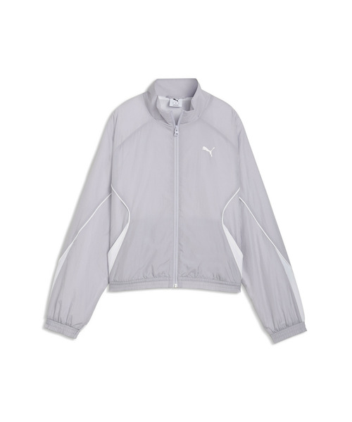 PUMA(プーマ)の「PUMA プーマ ウィメンズ プーマ スポーツ リラックスド ウーブン FZ ジャケ(ブルゾン・レディース・シルバー系その他5/ブラック・LARGE/SMALL/MEDIUM/X-LARGE)」の10枚目の写真