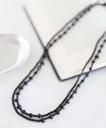 LEPSIM | 変形ビーズロングネックレス　660926(ネックレス)