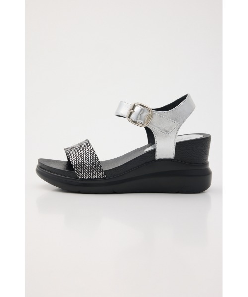 STACCATO(スタッカート)の「ロッキーライトウェイトサンダル(サンダル・レディース・ブラック/シルバー・22.5cm/23cm/23.5cm/24cm/24.5cm)」の3枚目の写真