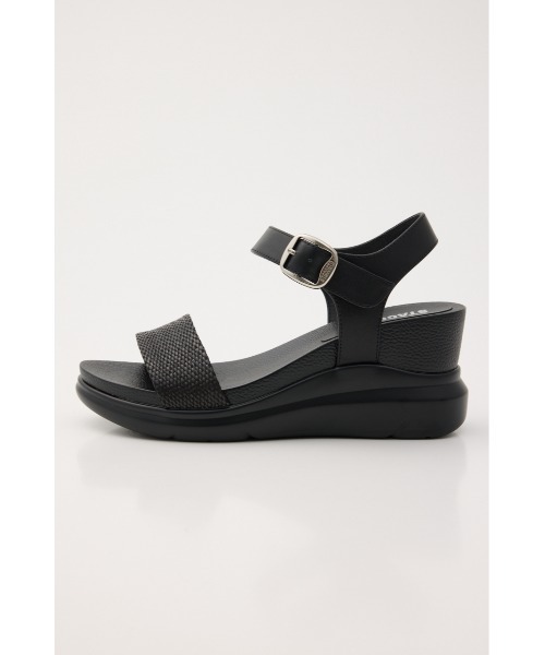 STACCATO(スタッカート)の「ロッキーライトウェイトサンダル(サンダル・レディース・ブラック/シルバー・22.5cm/23cm/23.5cm/24cm/24.5cm)」の22枚目の写真