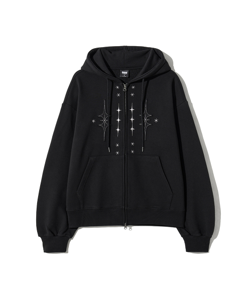 GAKKAI UNIONS(ガッカイユニオンズ)の「スタニング フードジップアップ ブラック(パーカー・レディース・その他・SMALL/MEDIUM/LARGE)」の7枚目の写真