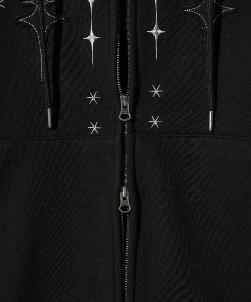 GAKKAI UNIONS(ガッカイユニオンズ)の「スタニング フードジップアップ ブラック(パーカー・レディース・その他・SMALL/MEDIUM/LARGE)」の3枚目の写真