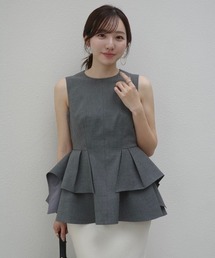 anuans（アニュアンス）の「オブジェクトフレアトップス（シャツ/ブラウス）」