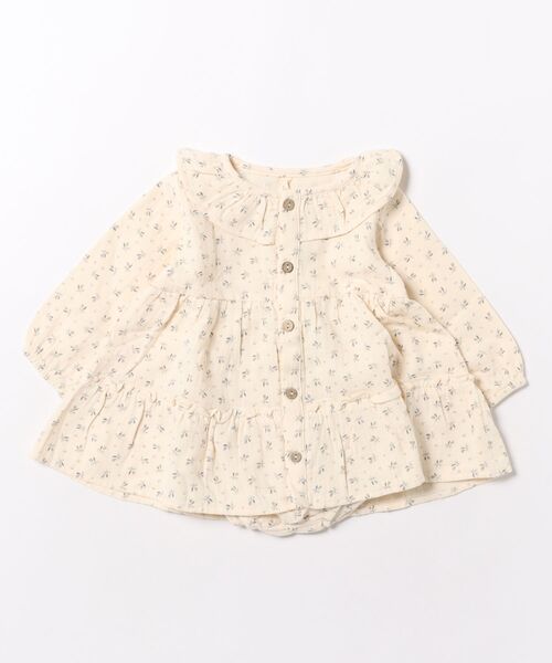 【Bs】【it】【Quincy Mae】25AW / Ruffle Collar Button Dress