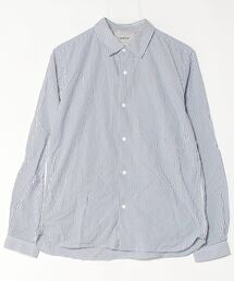 YAECA（ヤエカ）の「ストライプ柄長袖シャツ（シャツ/ブラウス）」
