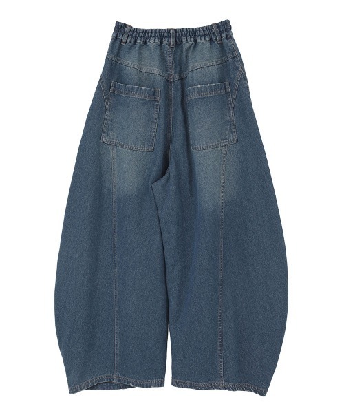 Candy Stripper(キャンディストリッパー)の「STUDS CURVE DENIM パンツ(デニムパンツ・レディース・ブルー系その他/ライトインディゴブルー・FREE)」の12枚目の写真