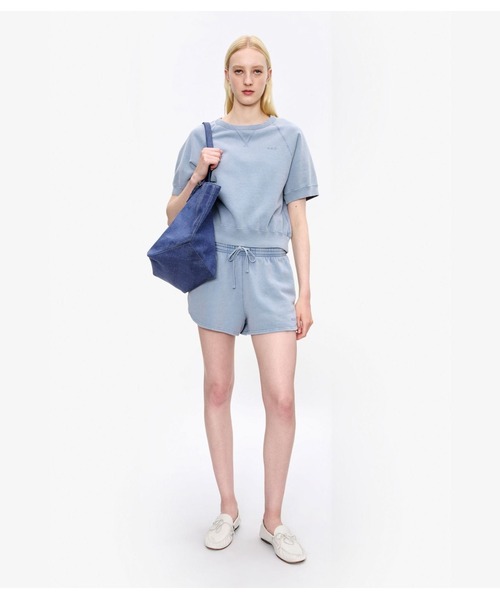 A.P.C.(アーペーセー)の「SHORT LIZ(その他パンツ・レディース・ライトブルー・S/M)」の5枚目の写真