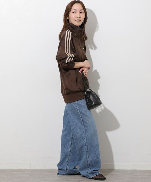 adidas（アディダス）の「《WEB/一部店舗限定》【adidas originals】FIREBIRD TT：ジャケット（その他アウター・レディース・ベージュ/ブラウン・MEDIUM/SMALL）」の8枚目の写真