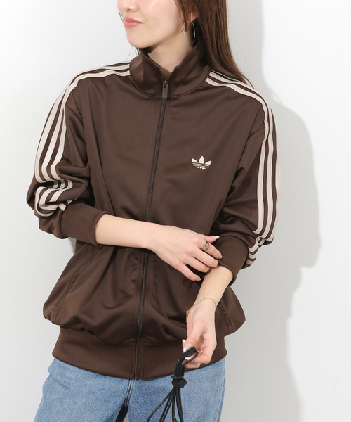 adidas（アディダス）の「《WEB/一部店舗限定》【adidas originals】FIREBIRD TT：ジャケット（その他アウター・レディース・ベージュ/ブラウン・MEDIUM/SMALL）」の11枚目の写真