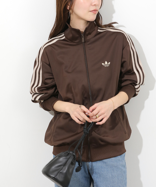 adidas（アディダス）の「《WEB/一部店舗限定》【adidas originals】FIREBIRD TT：ジャケット（その他アウター・レディース・ベージュ/ブラウン・MEDIUM/SMALL）」の12枚目の写真