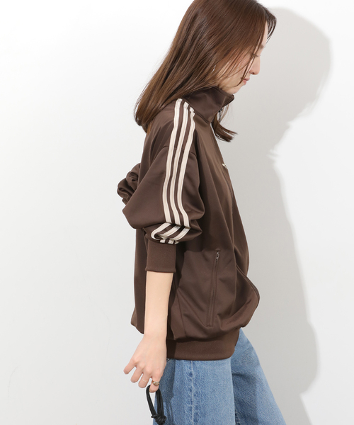 adidas（アディダス）の「《WEB/一部店舗限定》【adidas originals】FIREBIRD TT：ジャケット（その他アウター・レディース・ベージュ/ブラウン・MEDIUM/SMALL）」の13枚目の写真
