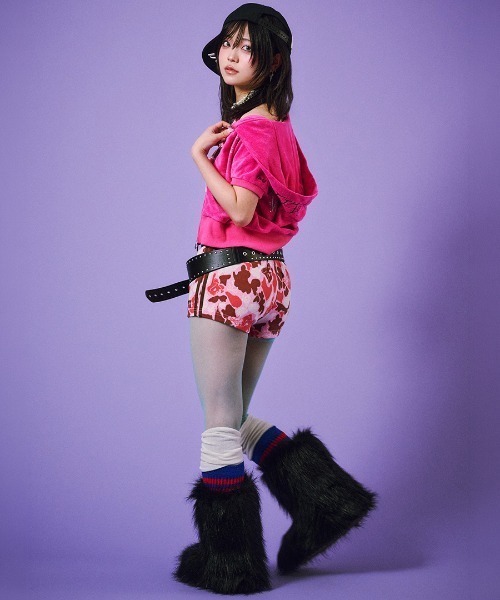 GALFY（ガルフィー）の「GALFY/ガルフィー/ハデカモショーパン（その他パンツ・レディース・カーキ/オレンジ/ベージュ/ピンク・M/S）」の13枚目の写真