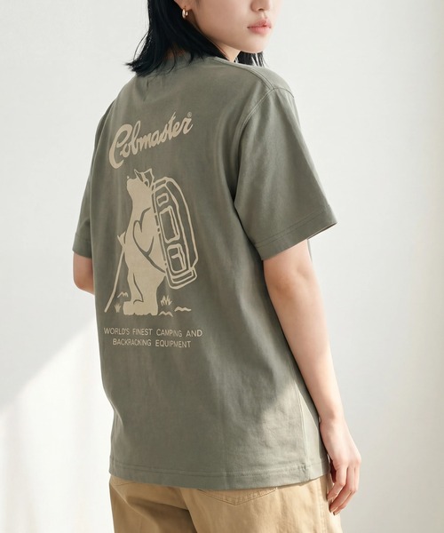 COBMASTER(コブマスター)の「【COBMASTER/コブマスター】バックプリント ベーシック 半袖Tシャツ(Tシャツ/カットソー・メンズ・ライラック/グレイッシュベージュ/ピンク/ブラック/セージグリーン/ホワイト・XL(42)/L(40)/M(38))」の5枚目の写真