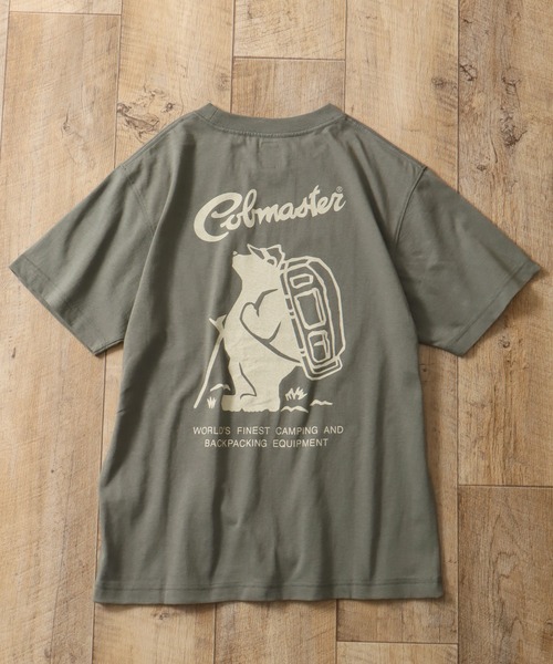 COBMASTER(コブマスター)の「【COBMASTER/コブマスター】バックプリント ベーシック 半袖Tシャツ(Tシャツ/カットソー・メンズ・ライラック/グレイッシュベージュ/ピンク/ブラック/セージグリーン/ホワイト・XL(42)/L(40)/M(38))」の17枚目の写真