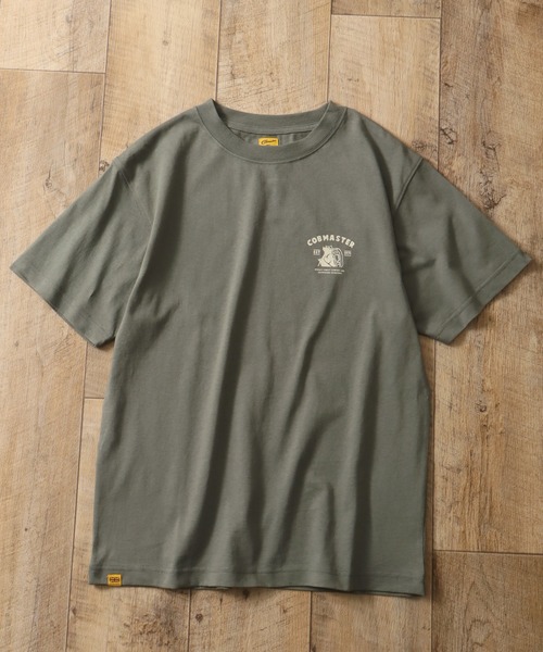 COBMASTER(コブマスター)の「【COBMASTER/コブマスター】バックプリント ベーシック 半袖Tシャツ(Tシャツ/カットソー・メンズ・ライラック/グレイッシュベージュ/ピンク/ブラック/セージグリーン/ホワイト・XL(42)/L(40)/M(38))」の15枚目の写真