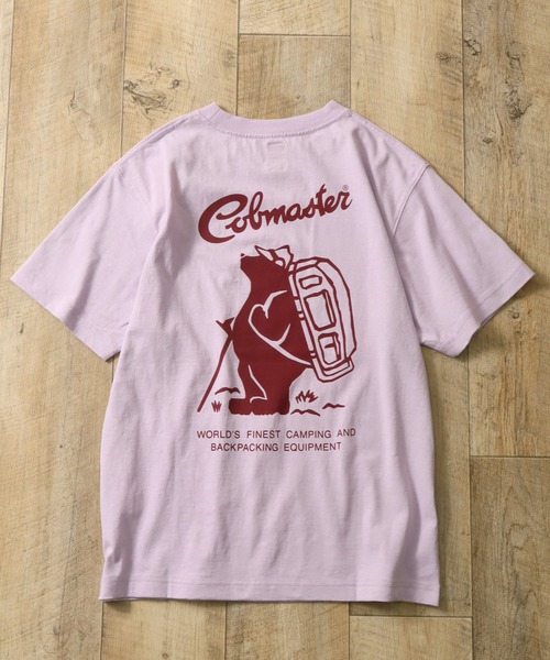 COBMASTER(コブマスター)の「【COBMASTER/コブマスター】バックプリント ベーシック 半袖Tシャツ(Tシャツ/カットソー・メンズ・ライラック/グレイッシュベージュ/ピンク/ブラック/セージグリーン/ホワイト・XL(42)/L(40)/M(38))」の21枚目の写真