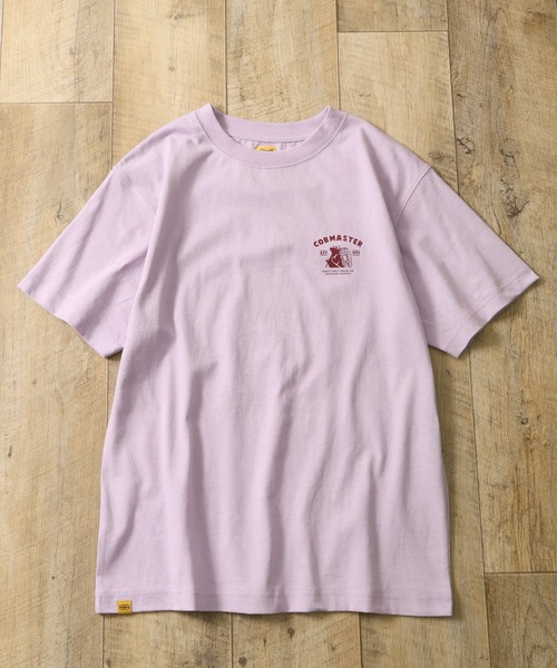 COBMASTER(コブマスター)の「【COBMASTER/コブマスター】バックプリント ベーシック 半袖Tシャツ(Tシャツ/カットソー・メンズ・ライラック/グレイッシュベージュ/ピンク/ブラック/セージグリーン/ホワイト・XL(42)/L(40)/M(38))」の19枚目の写真