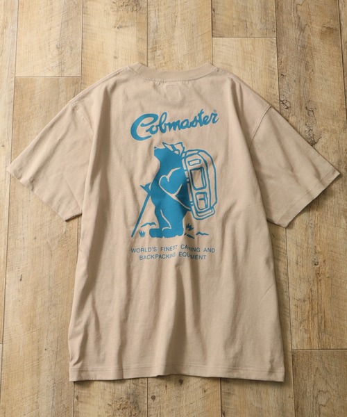 COBMASTER(コブマスター)の「【COBMASTER/コブマスター】バックプリント ベーシック 半袖Tシャツ(Tシャツ/カットソー・メンズ・ライラック/グレイッシュベージュ/ピンク/ブラック/セージグリーン/ホワイト・XL(42)/L(40)/M(38))」の13枚目の写真