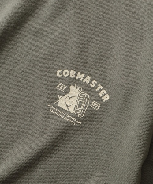 COBMASTER(コブマスター)の「【COBMASTER/コブマスター】バックプリント ベーシック 半袖Tシャツ(Tシャツ/カットソー・メンズ・ライラック/グレイッシュベージュ/ピンク/ブラック/セージグリーン/ホワイト・XL(42)/L(40)/M(38))」の16枚目の写真