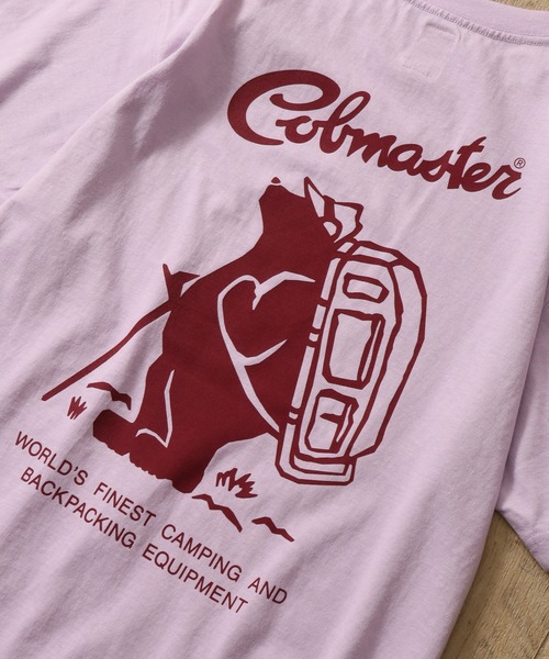 COBMASTER(コブマスター)の「【COBMASTER/コブマスター】バックプリント ベーシック 半袖Tシャツ(Tシャツ/カットソー・メンズ・ライラック/グレイッシュベージュ/ピンク/ブラック/セージグリーン/ホワイト・XL(42)/L(40)/M(38))」の22枚目の写真
