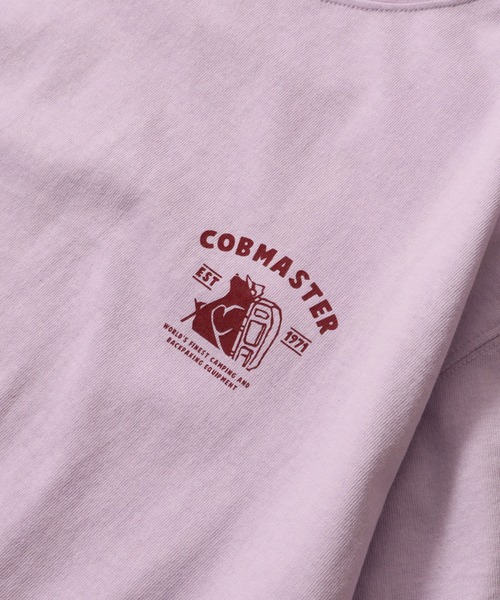 COBMASTER(コブマスター)の「【COBMASTER/コブマスター】バックプリント ベーシック 半袖Tシャツ(Tシャツ/カットソー・メンズ・ライラック/グレイッシュベージュ/ピンク/ブラック/セージグリーン/ホワイト・XL(42)/L(40)/M(38))」の20枚目の写真