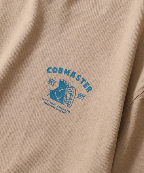 COBMASTER(コブマスター)の「【COBMASTER/コブマスター】バックプリント ベーシック 半袖Tシャツ(Tシャツ/カットソー・メンズ・ライラック/グレイッシュベージュ/ピンク/ブラック/セージグリーン/ホワイト・XL(42)/L(40)/M(38))」の12枚目の写真