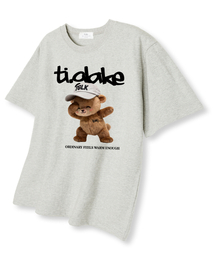スウェベア オーバーサイズ 半袖Tシャツ オートミール
