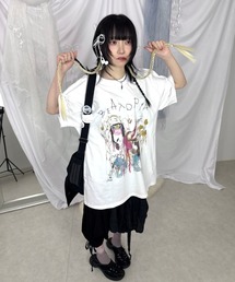 Never mind the XU / Chikashitsu+ | 【Nerd out XU】BEATOPIA tee / 【ナードアウトエックスユー】ビートピアプリント半袖Tシャツ<着用動画あり>(Tシャツ/カットソー)