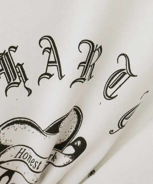 Carhartt WIP(カーハートダブリューアイピー)の「CARHARTT / カーハート ダブリューアイピー W' S/S HONEST WORK T-SHIRT(Tシャツ/カットソー・レディース・ホワイト/ブラック・SMALL)」の5枚目の写真