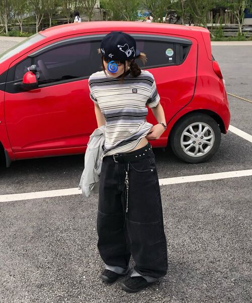 SPORT CHAMBER(スポーツチャンバー)の「SCグリッチTシャツ(グレー)(Tシャツ/カットソー・レディース・その他・1/2/3)」の4枚目の写真