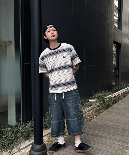 SPORT CHAMBER(スポーツチャンバー)の「SCグリッチTシャツ(グレー)(Tシャツ/カットソー・レディース・その他・1/2/3)」の5枚目の写真