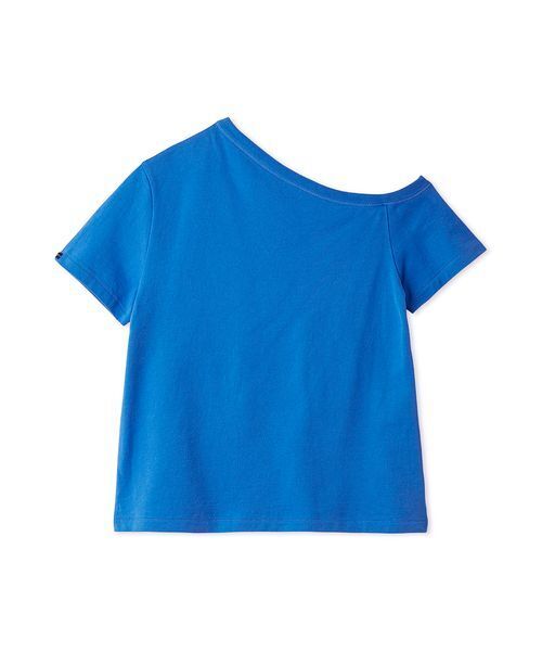 Mila Owen(ミラオーウェン)の「アシンメトリーネックTシャツ(Tシャツ/カットソー・レディース・ブラック/ブルー/グレー/その他/ホワイト・F)」の5枚目の写真