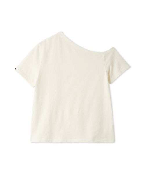 Mila Owen(ミラオーウェン)の「アシンメトリーネックTシャツ(Tシャツ/カットソー・レディース・ブラック/ブルー/グレー/その他/ホワイト・F)」の20枚目の写真