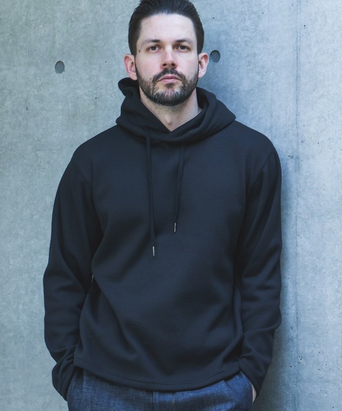 MR.OLIVE（ミスターオリーブ）の「HEAT THERMAL / STANDARD PULLOVER HOODIE /M263135（パーカー・メンズ・オフホワイト/ブラック・LARGE/MEDIUM）」の6枚目の写真
