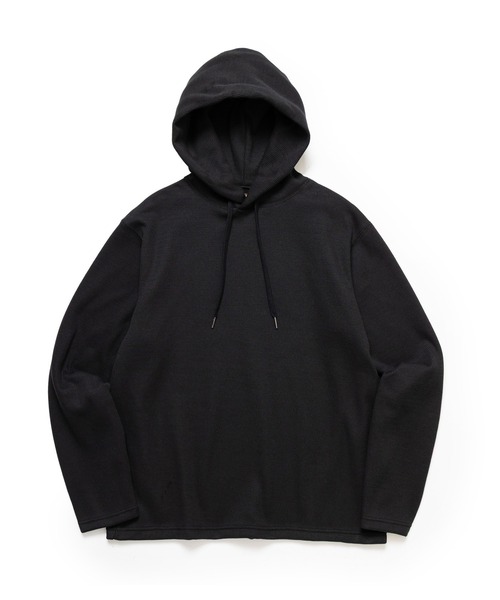 MR.OLIVE（ミスターオリーブ）の「HEAT THERMAL / STANDARD PULLOVER HOODIE /M263135（パーカー・メンズ・オフホワイト/ブラック・LARGE/MEDIUM）」の8枚目の写真