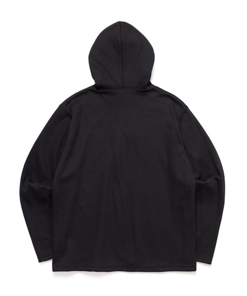 MR.OLIVE（ミスターオリーブ）の「HEAT THERMAL / STANDARD PULLOVER HOODIE /M263135（パーカー・メンズ・オフホワイト/ブラック・LARGE/MEDIUM）」の9枚目の写真