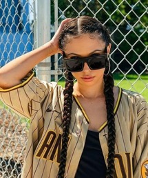 9five（ナインファイブ）の「【9FIVE】 9FIVE DIEGO Black & 24K Gold Sunglasses（サングラス）」