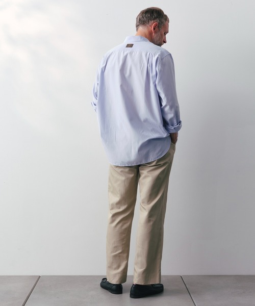 THE TOKYO(ザトウキョウ)の「【SILKα/シルクアルファ】SILK α Chino Trouther(チノパンツ・メンズ・ライトベージュ/ベージュ・48/46)」の7枚目の写真
