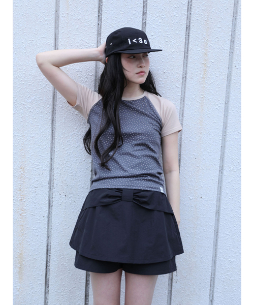 UGLY SHADOW(アグリーシャドウ)の「GIANT RIBBON SKIRT PANTS(BLACK)(スカート・レディース・その他・SMALL/MEDIUM)」の3枚目の写真