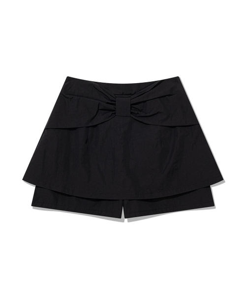 UGLY SHADOW(アグリーシャドウ)の「GIANT RIBBON SKIRT PANTS(BLACK)(スカート・レディース・その他・SMALL/MEDIUM)」の4枚目の写真