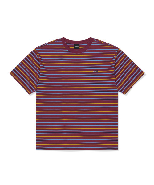 WKNDRS(ウィーキャンドース)の「STRIPED T-SHIRT (RED)(Tシャツ/カットソー・レディース・その他・SMALL/MEDIUM/LARGE/X-LARGE)」の1枚目の写真