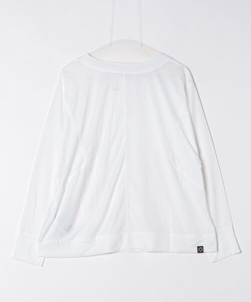 Lafayette(ラファイエット)の「ツータイムズユー【2XU】 -長袖Tシャツ【ロングスリーブ】 【RELIGHT LONG SLEEVE WR7282A-WHT/BLK】(Tシャツ/カットソー・レディース・ホワイト・M/S/L)」の2枚目の写真