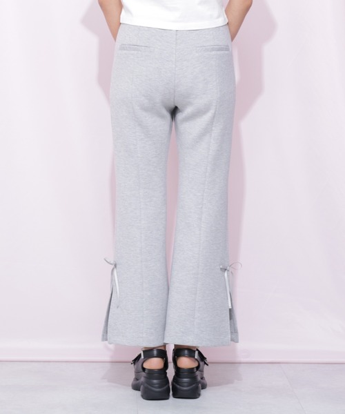 JILL by JILL STUART(ジルバイジルスチュアート)の「<RIBBONシリーズ>フレアパンツ(その他パンツ・レディース・グレー/ブラック・FREE)」の11枚目の写真