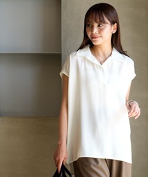 きちんと×涼しげ 夏の通勤着 ブラウス